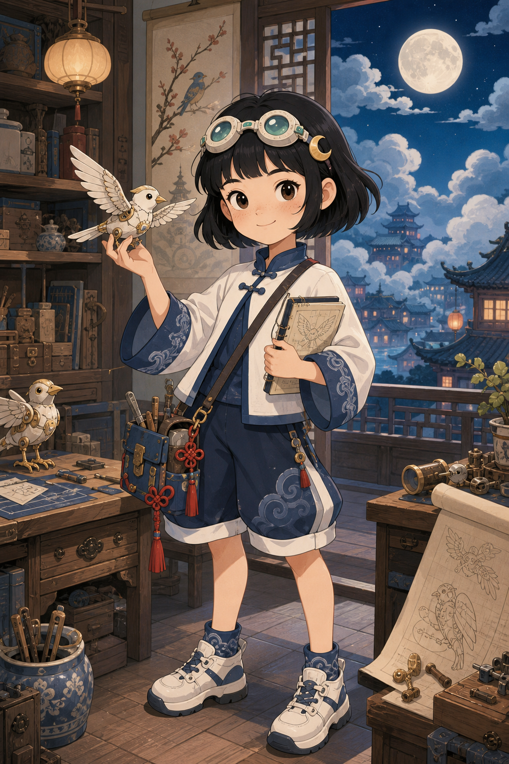 米露，小发明家